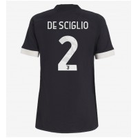 Juventus Mattia De Sciglio #2 Tretí Ženy futbalový dres 2023-24 Krátky Rukáv